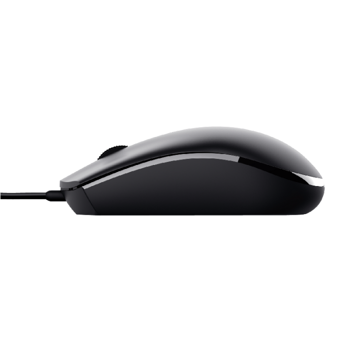 Souris Filaire Trust Basi - Noir