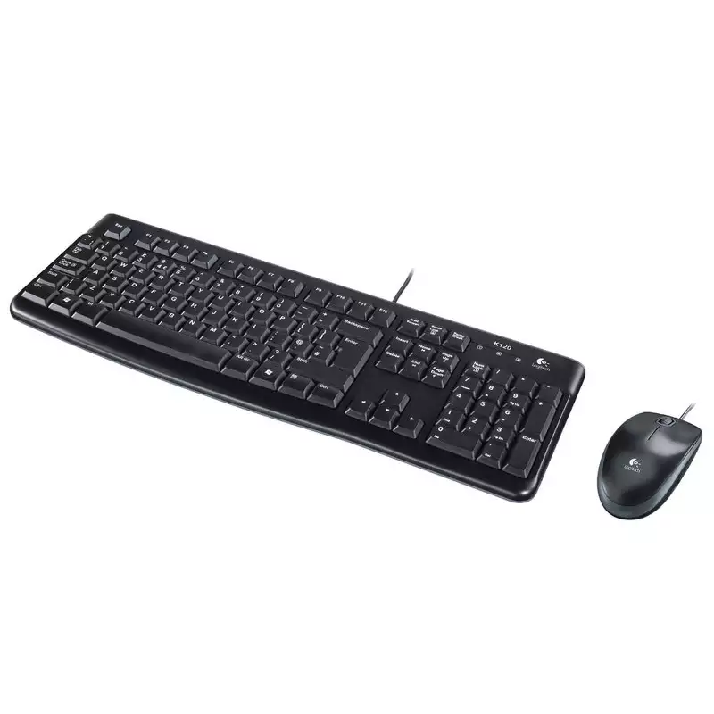 Ensemble LOGITECH Clavier et Souris MK120 USB - Noir