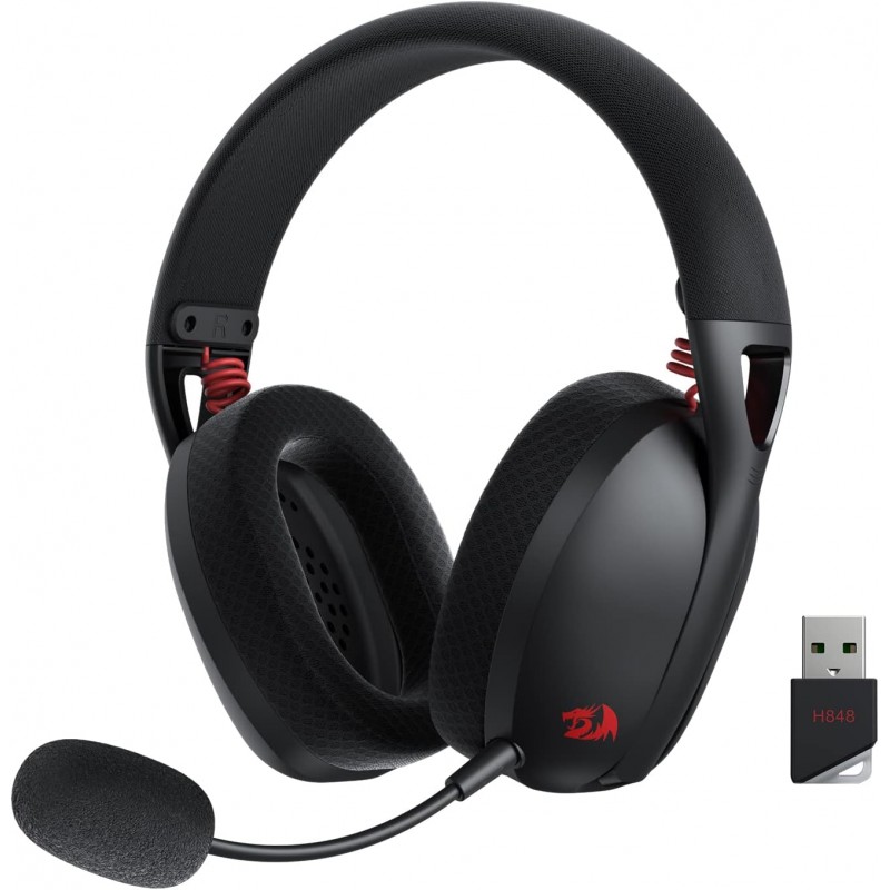 Micro Casque Gamer  Bluetooth Redragon IRE H848 Pro - Noir