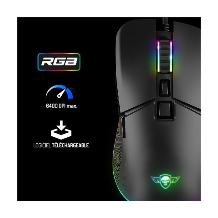 Pack Gaming 3en1 Gamer Spirit Of Gamer Ultimate MK500 RGB - Noir