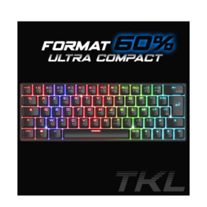 Clavier Gamer Sans Fil Spirit Of Gamer XPERT-K200 - Noir